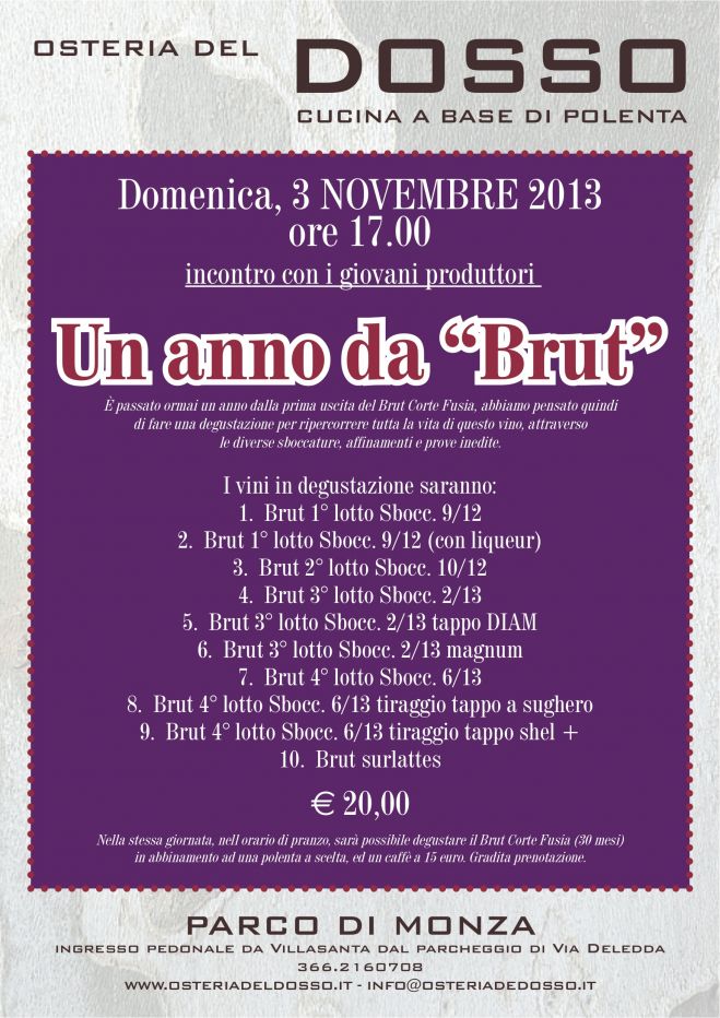 Un anno da "Brut"