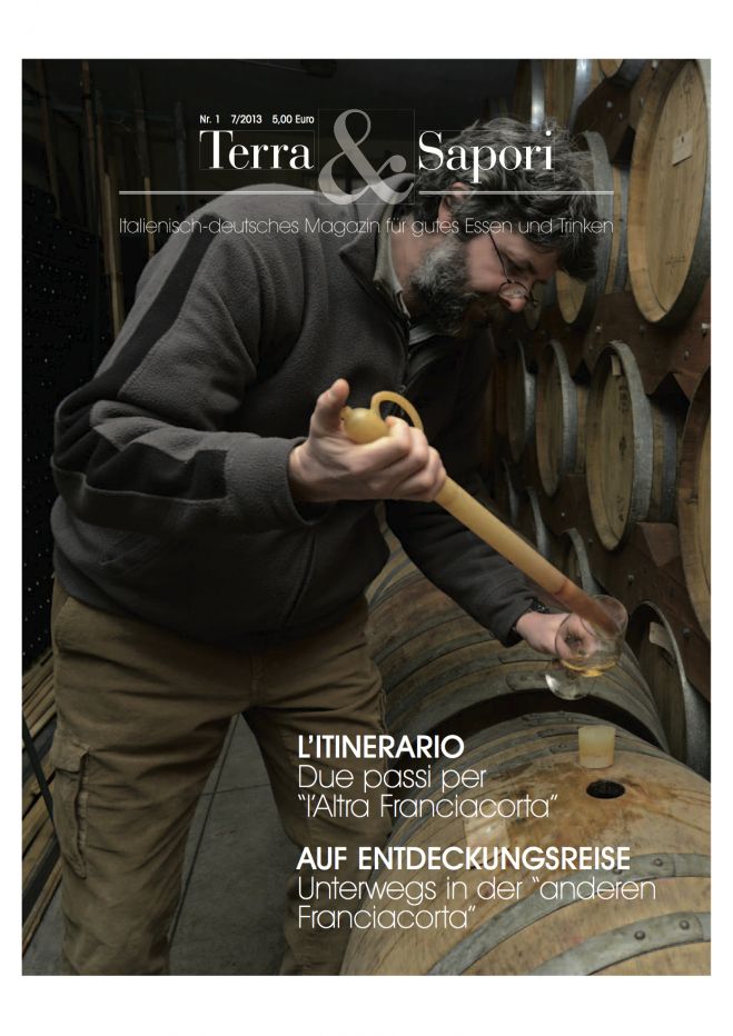 Sulla copertina della rivista Michele Loda del Pendio